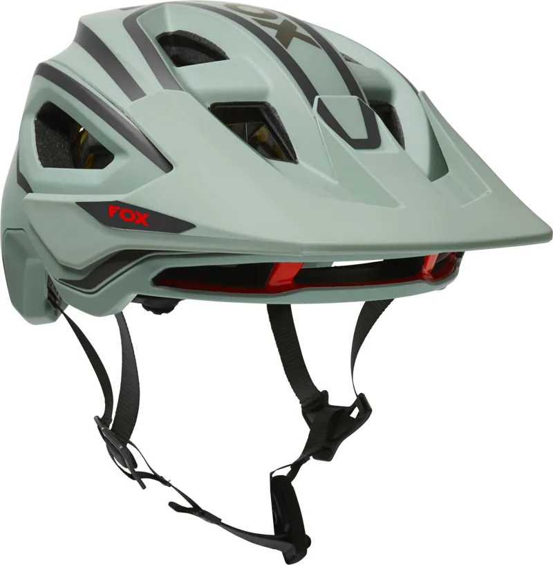 Fox Speedframe Pro DVIDE CE Helmet in Eucaplyptus
